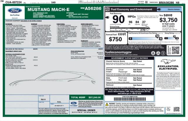 2021 Ford Mustang Mach-E Premium
