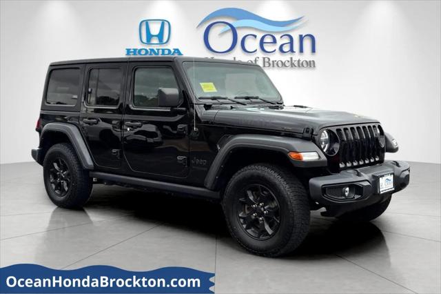 2022 Jeep Wrangler Unlimited Willys 4x4 for sale in Brockton, MA