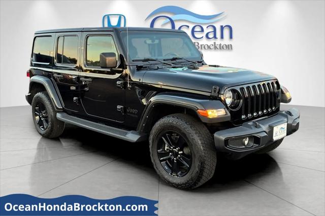 2022 Jeep Wrangler Unlimited Sahara Altitude 4x4 for sale in Brockton, MA