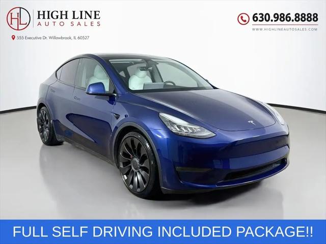 2021 Tesla Model Y Performance Dual Motor All-Wheel Drive for sale in Willowbrook, IL