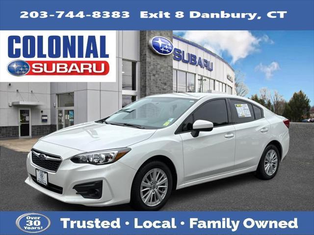 2017 Subaru Impreza 2.0i Premium for sale in Danbury, CT