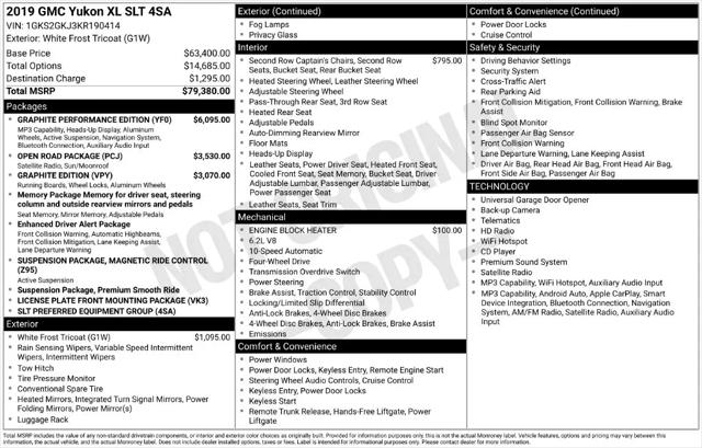 2019 GMC Yukon XL SLT for sale in Fargo, ND