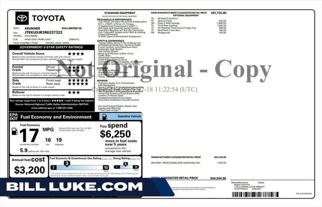 2024 Toyota 4Runner Limited for sale in Phoenix, AZ