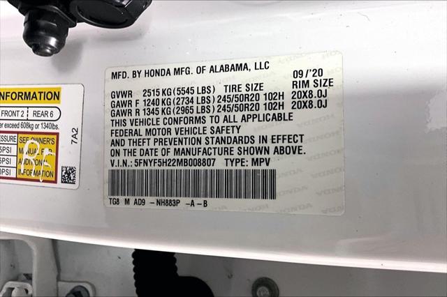 Used 2021 Honda Pilot 2WD Special Edition For Sale in Olive Branch, MS