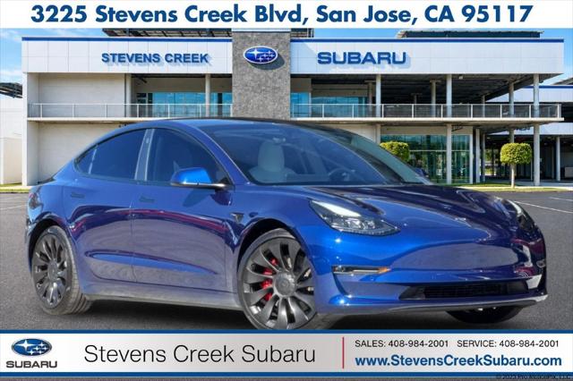 2022 Tesla Model 3 Performance Dual Motor All-Wheel Drive for sale in San Jose, CA