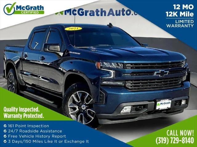 2021 Chevrolet Silverado 1500 4WD Crew Cab Short Bed RST for sale in Davenport, IA
