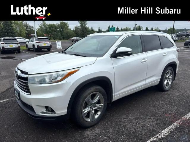 2015 Toyota Highlander Limited V6 for sale in Duluth, MN