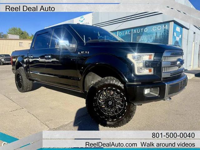 2017 Ford F-150 Platinum for sale in North Salt Lake, UT
