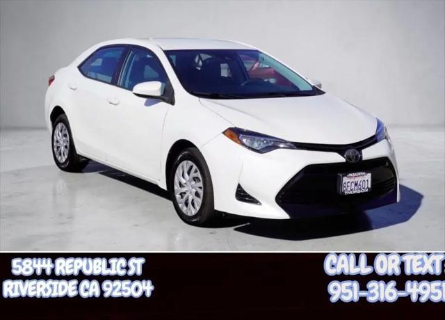 2018 Toyota Corolla LE for sale in Riverside, CA