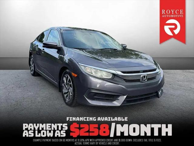 2016 Honda Civic EX for sale in Lancaster, PA