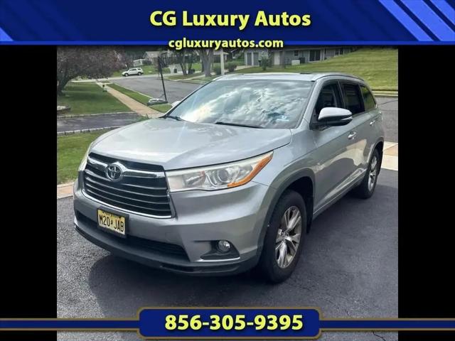 2014 Toyota Highlander XLE V6 for sale in Clementon, NJ