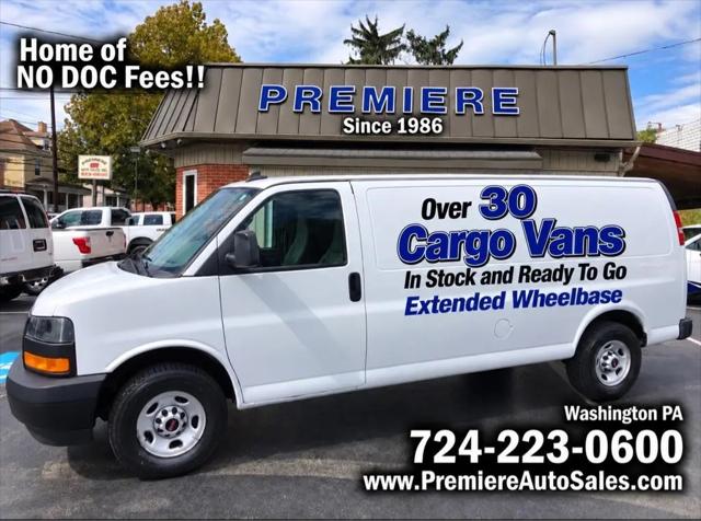 2023 GMC Savana Cargo RWD 2500 Extended Wheelbase Work Van for sale in Washington, PA