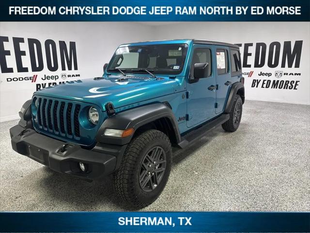 2024 Jeep Wrangler 4-Door Sport S 4x4 for sale in Sherman, TX