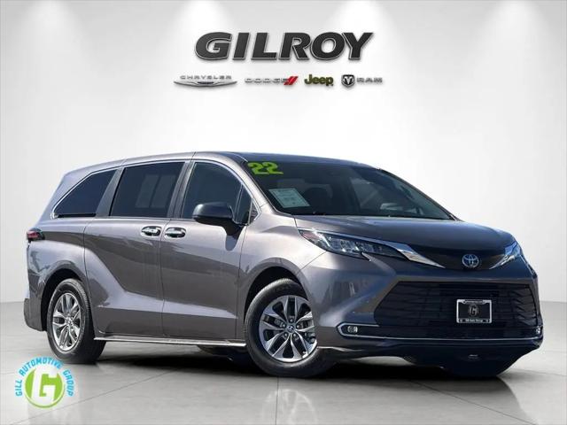 2022 Toyota Sienna XLE for sale in Gilroy, CA
