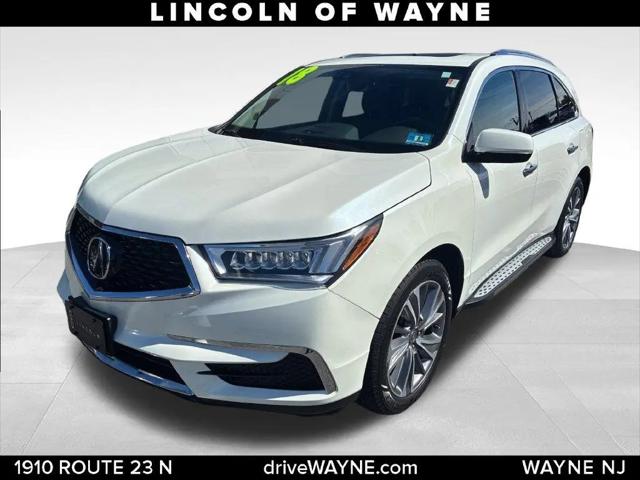 2018 Acura MDX w/Technology Package  AcuraWatch Plus Pkg for sale in Wayne, NJ