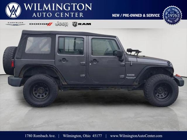 2017 Jeep Wrangler Unlimited Sport 4x4 for sale in Wilmington, OH