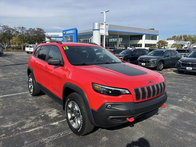 2019 Jeep Cherokee Trailhawk 4x4 for sale in ROCKFORD, IL
