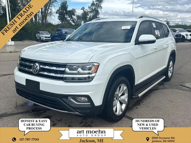 2019 Volkswagen Atlas 3.6L V6 SEL for sale in Jackson, MI