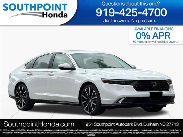 2026 Honda Accord Sedan Touring for sale in Durham, NC
