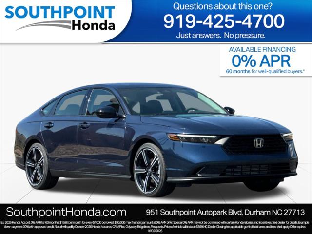 2026 Honda Accord Sedan SE for sale in Durham, NC