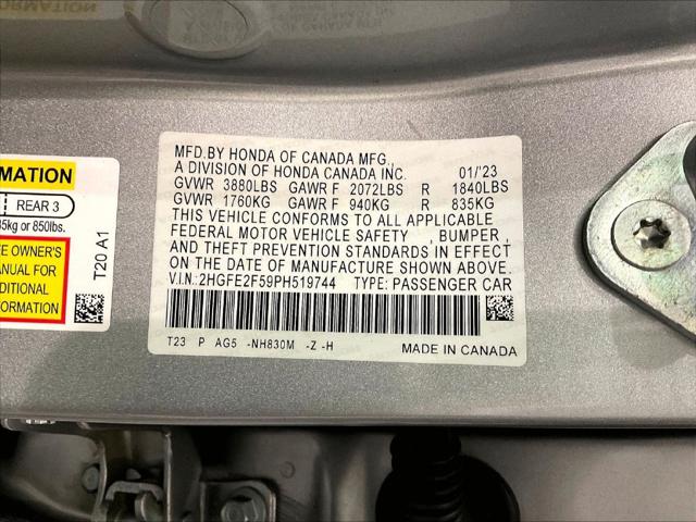 2023 Honda Civic Sport