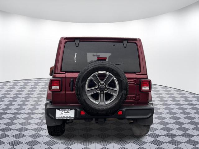 Used 2021 Jeep Wrangler Unlimited Sahara For Sale in Bellingham, WA