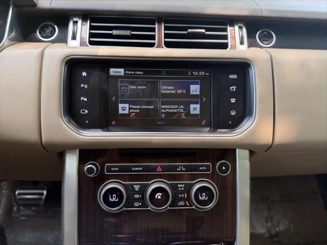 2016 Land Rover Range Rover 5.0L V8 Supercharged