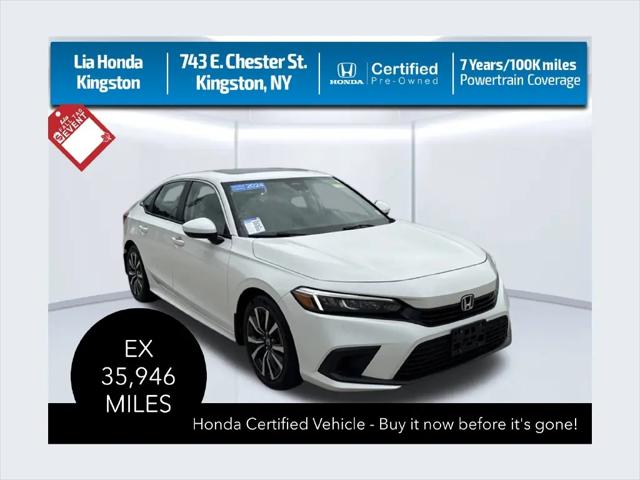 2024 Honda Civic EX for sale in Kingston, NY