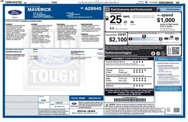 2025 Ford Maverick XL