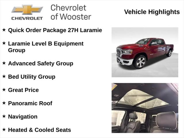 2023 Ram 1500 Laramie Crew Cab 4x4 64 Box