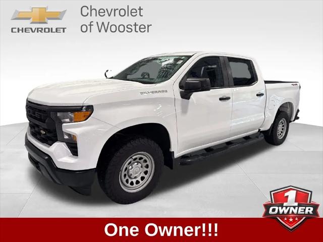 2022 Chevrolet Silverado 1500 4WD Crew Cab Short Bed WT for sale in Wooster, OH