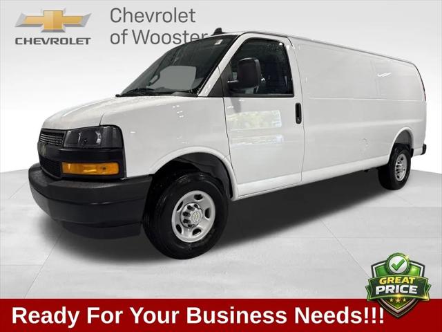 2025 Chevrolet Express Cargo Van RWD 3500 Extended Wheelbase WT for sale near Wooster, OH