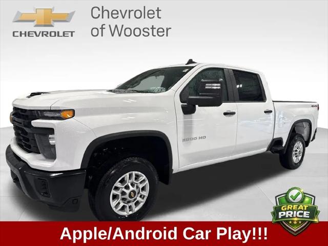 2026 Chevrolet Silverado 2500HD Crew Cab, Standard Bed, WT, 4WD for sale near Wooster, OH