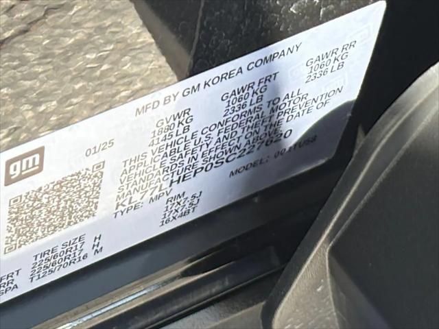2025 Chevrolet Trax FWD LT