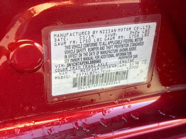 2019 Nissan Versa 1.6 SV