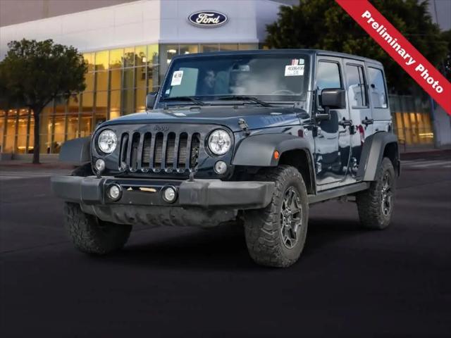 2016 Jeep Wrangler Unlimited Willys Wheeler for sale in Los Angeles, CA