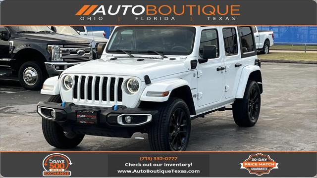 2023 Jeep Wrangler 4xe Sahara 4x4 for sale in Alvin, TX
