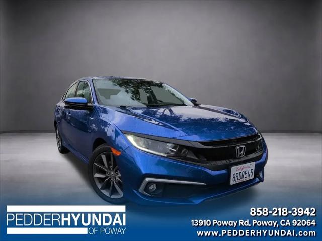2020 Honda Civic EX for sale in Poway, CA