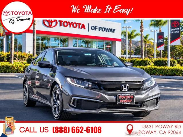2019 Honda Civic LX for sale in Poway, CA