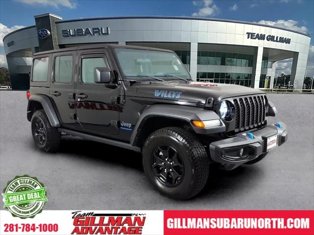 2023 Jeep Wrangler 4xe 4x4 for sale in Houston, TX