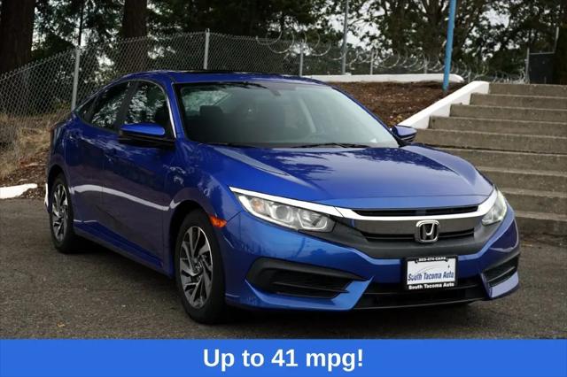 2016 Honda Civic EX for sale in Tacoma, WA