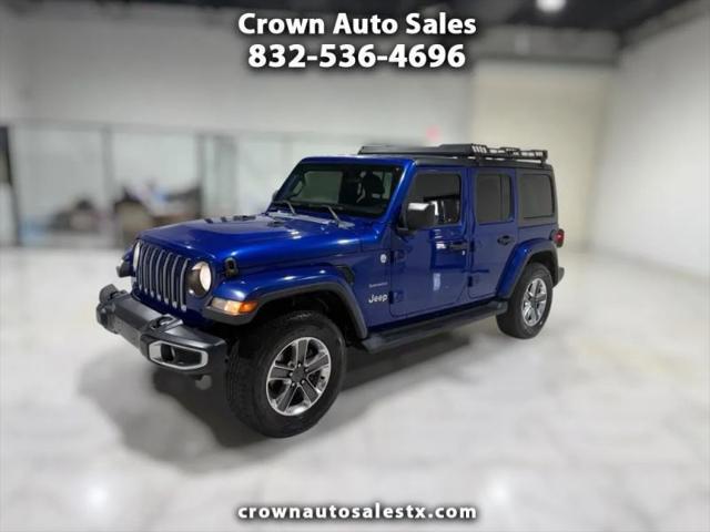 2020 Jeep Wrangler Unlimited Sahara for sale in Houston, TX