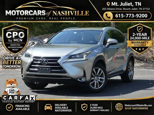 2015 Lexus NX 200t F Sport for sale in Mount Juliet, TN