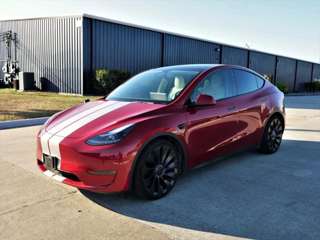 2021 Tesla Model Y Performance Dual Motor All-Wheel Drive for sale in Houston, TX