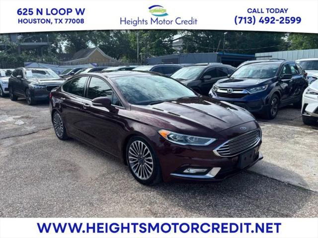 2017 Ford Fusion Titanium for sale in Houston, TX