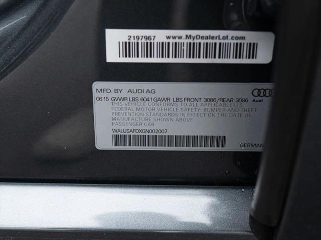 2016 Audi S8 4.0T