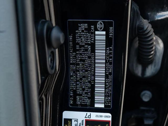 2016 Toyota Camry XLE