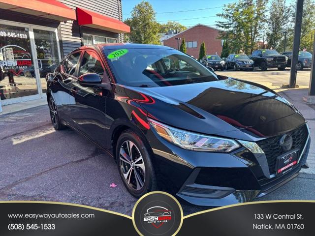 2021 Nissan Sentra SV Xtronic CVT for sale in Natick, MA