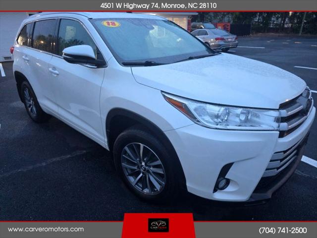 2018 Toyota Highlander XLE for sale in Monroe, NC