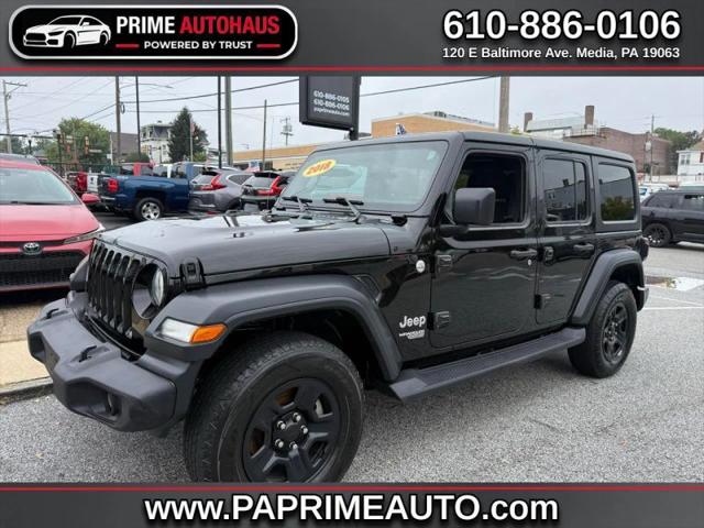 2018 Jeep Wrangler Unlimited Sport S 4x4 for sale in Media, PA